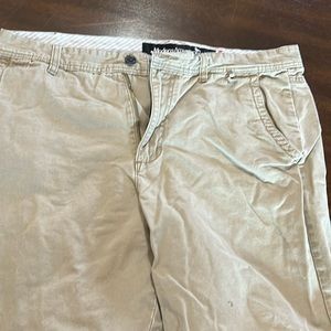 Flat front shorts